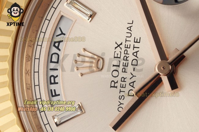 DayDate 228235 40mm THBF Rose Gold/Diamond Stick on RG/RG Bracelet SH3255 Super Clone (Weighted) DayDate 228235 40mm THBF Rose Gold/Diamond Stick on RG/RG Bracelet SH3255 Super Clone (Weighted)