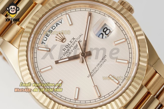 DayDate 228235 40mm THBF Rose Gold/Stick on RG/RG Bracelet SH3255 Super Clone (Weighted) DayDate 228235 40mm THBF Rose Gold/Stick on RG/RG Bracelet SH3255 Super Clone (Weighted)