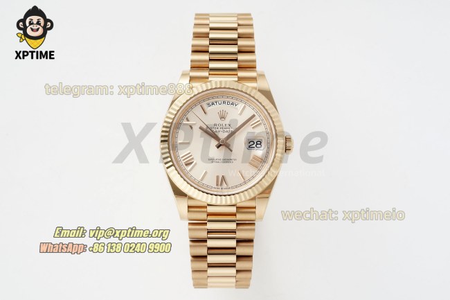 DayDate 228235 40mm THBF Rose Gold/Roman on RG/RG Bracelet SH3255 Super Clone (Weighted) DayDate 228235 40mm THBF Rose Gold/Roman on RG/RG Bracelet SH3255 Super Clone (Weighted)