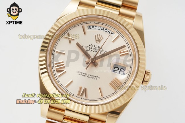 DayDate 228235 40mm THBF Rose Gold/Roman on RG/RG Bracelet SH3255 Super Clone (Weighted) DayDate 228235 40mm THBF Rose Gold/Roman on RG/RG Bracelet SH3255 Super Clone (Weighted)