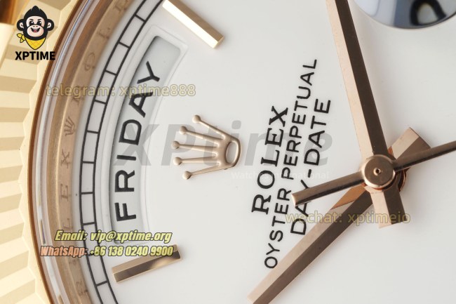 DayDate 228235 40mm THBF White/Roman on RG/RG Bracelet SH3255 Super Clone (Weighted) DayDate 228235 40mm THBF White/Roman on RG/RG Bracelet SH3255 Super Clone (Weighted)