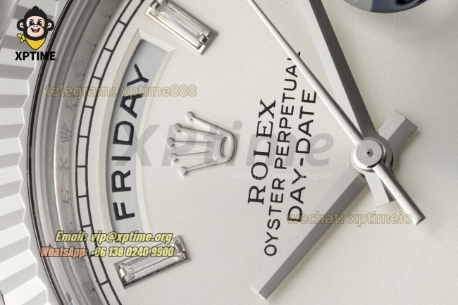 DayDate 228239 40mm THBF White/Diamond Stick on SS/SS Bracelet SH3255 Super Clone (Weighted) DayDate 228239 40mm THBF White/Diamond Stick on SS/SS Bracelet SH3255 Super Clone (Weighted)