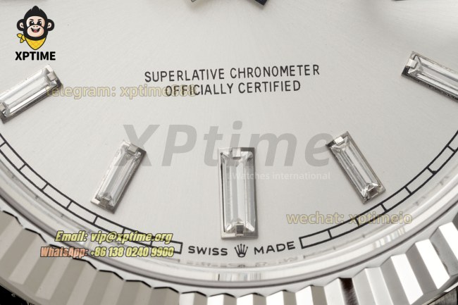 DayDate 228239 40mm THBF White/Diamond Stick on SS/SS Bracelet SH3255 Super Clone (Weighted) DayDate 228239 40mm THBF White/Diamond Stick on SS/SS Bracelet SH3255 Super Clone (Weighted)