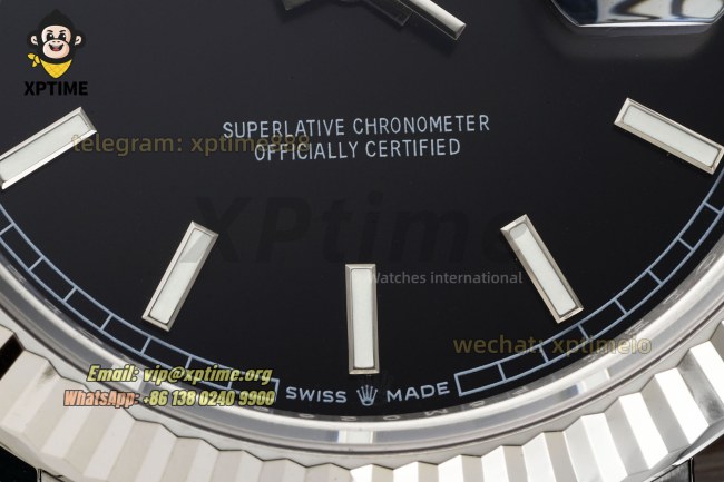 DayDate 228239 40mm THBF Black/Stick on SS/SS Bracelet SH3255 Super Clone (Weighted) DayDate 228239 40mm THBF Black/Stick on SS/SS Bracelet SH3255 Super Clone (Weighted)