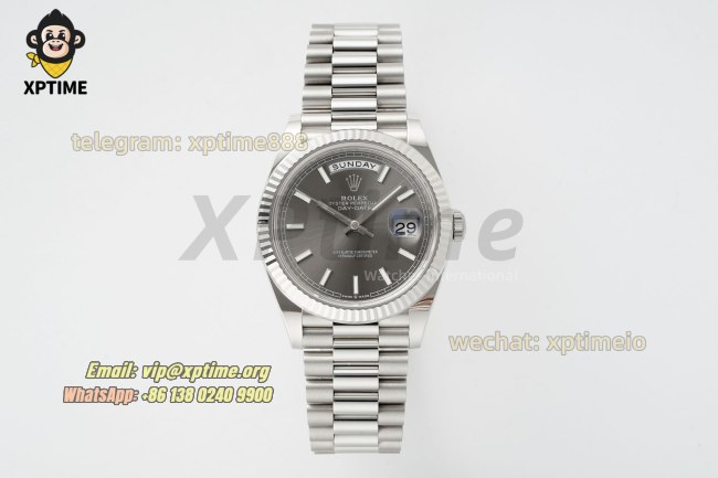DayDate 228239 40mm THBF Gray/Stick on SS/SS Bracelet SH3255 Super Clone (Weighted) DayDate 228239 40mm THBF Gray/Stick on SS/SS Bracelet SH3255 Super Clone (Weighted)