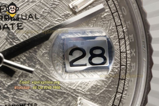 DayDate 228239 40mm THBF Meteorite/Diamond Stick on SS/SS Bracelet SH3255 Super Clone (Weighted) DayDate 228239 40mm THBF Meteorite/Diamond Stick on SS/SS Bracelet SH3255 Super Clone (Weighted)