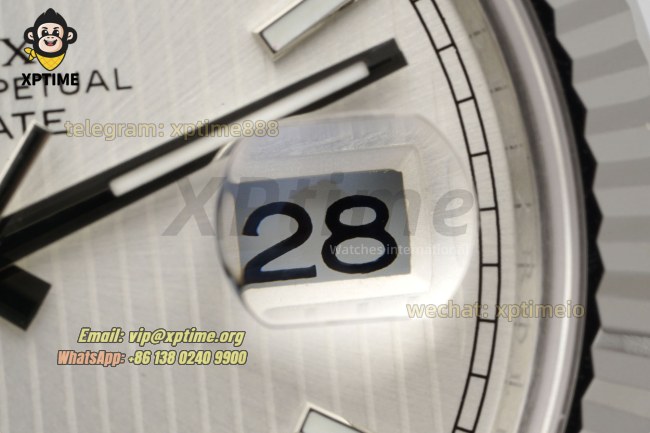 DayDate 228239 40mm THBF White Textured/Stick on SS/SS Bracelet SH3255 Super Clone (Weighted) DayDate 228239 40mm THBF White Textured/Stick on SS/SS Bracelet SH3255 Super Clone (Weighted)