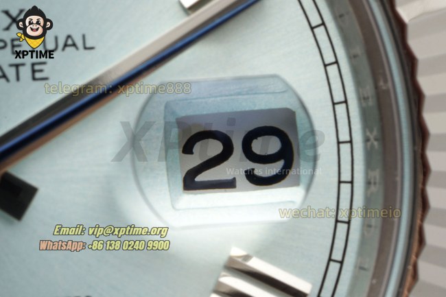 DayDate 228236 40mm THBF Ice Blue/Roman on SS/SS Bracelet SH3255 Super Clone (Weighted) DayDate 228236 40mm THBF Ice Blue/Roman on SS/SS Bracelet SH3255 Super Clone (Weighted)