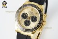 Daytona 126518 40mm THBF YG Black/Stick on YG/RU Strap SH4131 Super Clone Daytona 126518 40mm THBF YG Black/Stick on YG/RU Strap SH4131 Super Clone