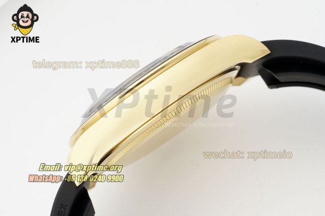 Daytona 126518 40mm THBF YG Black/Stick on YG/RU Strap SH4131 Super Clone Daytona 126518 40mm THBF YG Black/Stick on YG/RU Strap SH4131 Super Clone