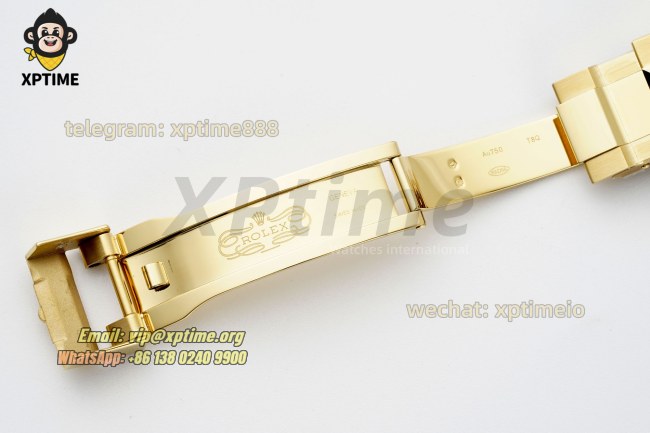 Daytona 126518 40mm THBF YG Black/Stick on YG/RU Strap SH4131 Super Clone Daytona 126518 40mm THBF YG Black/Stick on YG/RU Strap SH4131 Super Clone