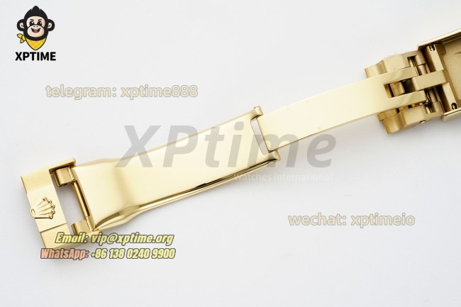 Daytona 126518 40mm THBF YG Black/Stick on YG/RU Strap SH4131 Super Clone Daytona 126518 40mm THBF YG Black/Stick on YG/RU Strap SH4131 Super Clone