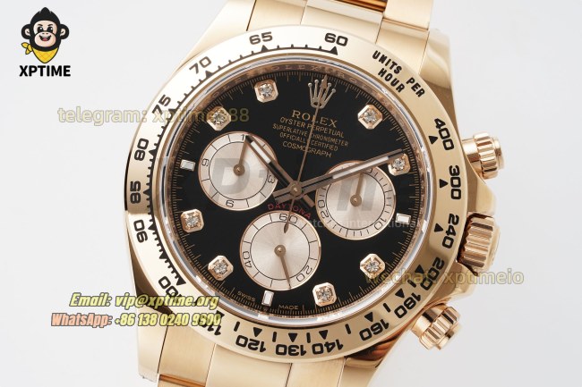 Daytona 126505 40mm THBF Black RG/Diamond on RG/RG Bracelet SH4131 Super Clone Daytona 126505 40mm THBF Black RG/Diamond on RG/RG Bracelet SH4131 Super Clone
