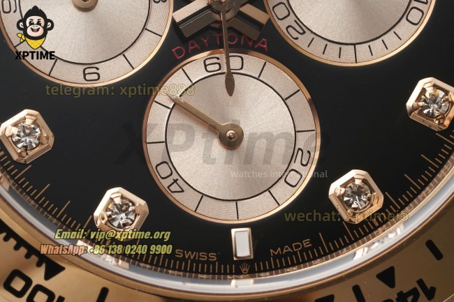 Daytona 126505 40mm THBF Black RG/Diamond on RG/RG Bracelet SH4131 Super Clone Daytona 126505 40mm THBF Black RG/Diamond on RG/RG Bracelet SH4131 Super Clone
