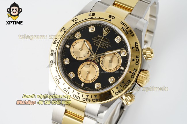 Daytona 126503 40mm THBF Black YG/Diamond on YG/SS Bracelet SH4131 Super Clone Daytona 126503 40mm THBF Black YG/Diamond on YG/SS Bracelet SH4131 Super Clone