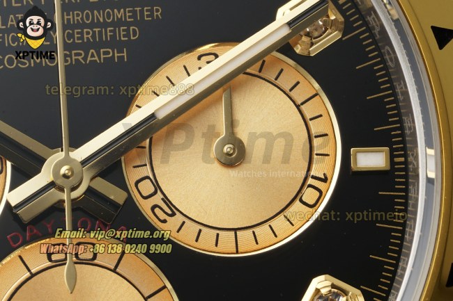 Daytona 126503 40mm THBF Black YG/Diamond on YG/SS Bracelet SH4131 Super Clone Daytona 126503 40mm THBF Black YG/Diamond on YG/SS Bracelet SH4131 Super Clone