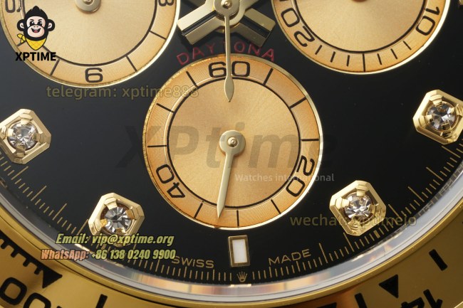 Daytona 126503 40mm THBF Black YG/Diamond on YG/SS Bracelet SH4131 Super Clone Daytona 126503 40mm THBF Black YG/Diamond on YG/SS Bracelet SH4131 Super Clone
