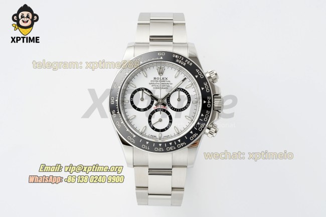 Daytona 126500 40mm THBF White/Stick on SS/SS Bracelet SH4131 Super Clone Daytona 126500 40mm THBF White/Stick on SS/SS Bracelet SH4131 Super Clone