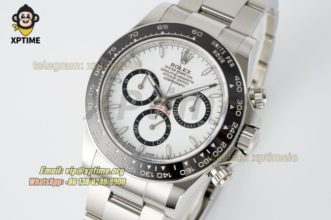 Daytona 126500 40mm THBF White/Stick on SS/SS Bracelet SH4131 Super Clone Daytona 126500 40mm THBF White/Stick on SS/SS Bracelet SH4131 Super Clone