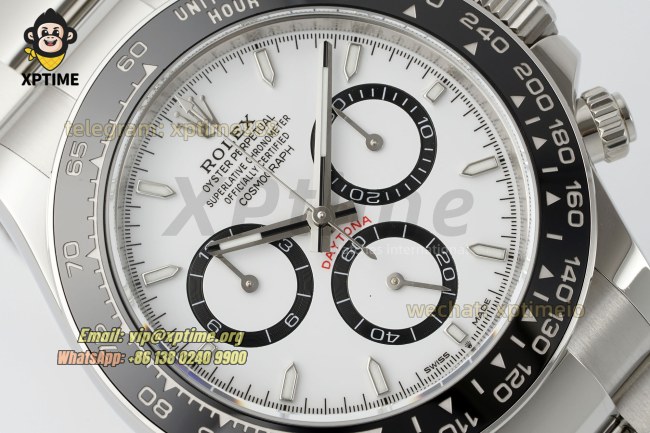 Daytona 126500 40mm THBF White/Stick on SS/SS Bracelet SH4131 Super Clone Daytona 126500 40mm THBF White/Stick on SS/SS Bracelet SH4131 Super Clone