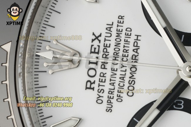Daytona 126500 40mm THBF White/Stick on SS/SS Bracelet SH4131 Super Clone Daytona 126500 40mm THBF White/Stick on SS/SS Bracelet SH4131 Super Clone