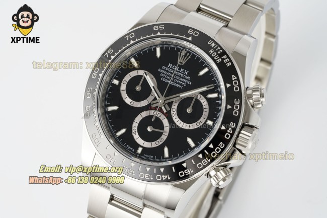 Daytona 126500 40mm THBF Black/Stick on SS/SS Bracelet SH4131 Super Clone Daytona 126500 40mm THBF Black/Stick on SS/SS Bracelet SH4131 Super Clone