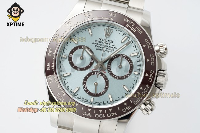 Daytona 126506 40mm THBF Ice Blue/Stick on SS/SS Bracelet SH4131 Super Clone Daytona 126506 40mm THBF Ice Blue/Stick on SS/SS Bracelet SH4131 Super Clone