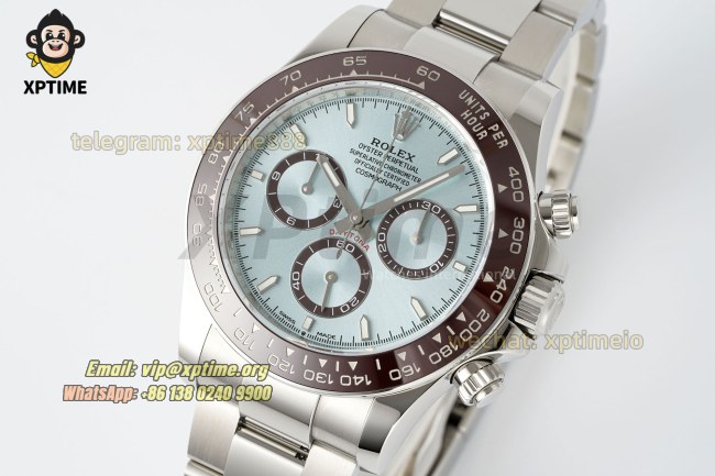 Daytona 126506 40mm THBF Ice Blue/Stick on SS/SS Bracelet SH4131 Super Clone Daytona 126506 40mm THBF Ice Blue/Stick on SS/SS Bracelet SH4131 Super Clone