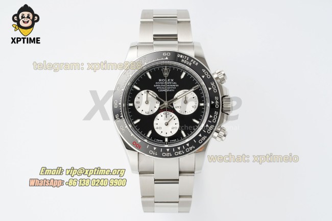 Daytona 126529 40mm THBF Black White/Stick on SS/SS Bracelet SH4132 Super Clone Daytona 126529 40mm THBF Black White/Stick on SS/SS Bracelet SH4132 Super Clone