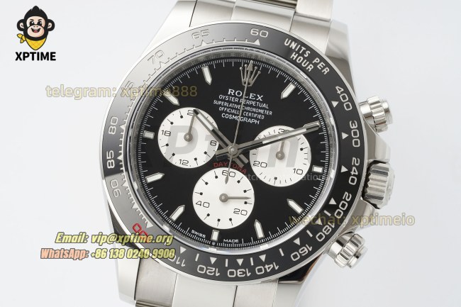 Daytona 126529 40mm THBF Black White/Stick on SS/SS Bracelet SH4132 Super Clone Daytona 126529 40mm THBF Black White/Stick on SS/SS Bracelet SH4132 Super Clone