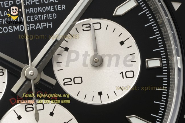 Daytona 126529 40mm THBF Black White/Stick on SS/SS Bracelet SH4132 Super Clone Daytona 126529 40mm THBF Black White/Stick on SS/SS Bracelet SH4132 Super Clone