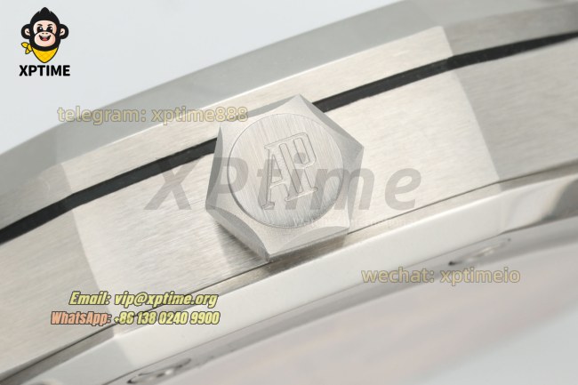Royal Oak 15500 41mm TWSF White/Stick on SS/SS Bracelet A4302 Super Clone Royal Oak 15500 41mm TWSF White/Stick on SS/SS Bracelet A4302 Super Clone
