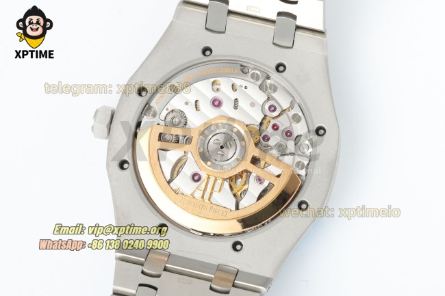 Royal Oak 15510 41mm TWSF White/Stick on SS/SS Bracelet A4302 Super Clone Royal Oak 15510 41mm TWSF White/Stick on SS/SS Bracelet A4302 Super Clone