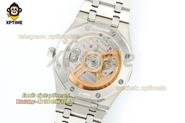 Royal Oak 15500 41mm TWSF White/Stick on SS/SS Bracelet A4302 Super Clone Royal Oak 15500 41mm TWSF White/Stick on SS/SS Bracelet A4302 Super Clone