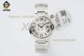 Ballon Bleu De Cartier 36mm V6F White/Roman on SS/SS Bracelet Quartz Ballon Bleu De Cartier 36mm V6F White/Roman on SS/SS Bracelet Quartz
