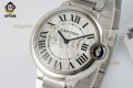 Ballon Bleu De Cartier 36mm V6F White/Roman on SS/SS Bracelet Quartz Ballon Bleu De Cartier 36mm V6F White/Roman on SS/SS Bracelet Quartz