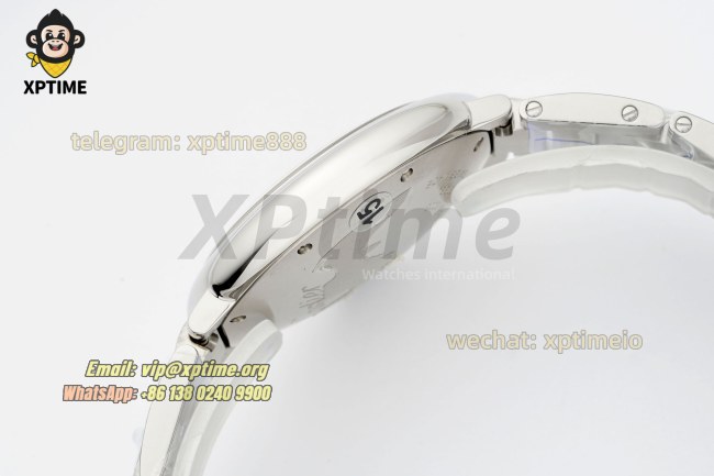 Ballon Bleu De Cartier 36mm V6F White/Roman on SS/SS Bracelet Quartz Ballon Bleu De Cartier 36mm V6F White/Roman on SS/SS Bracelet Quartz