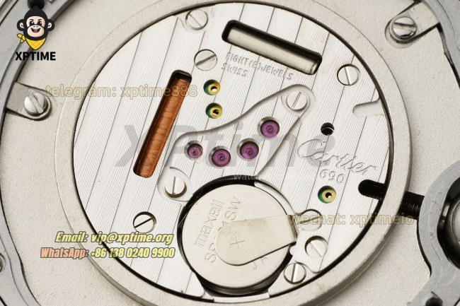 Ballon Bleu De Cartier 36mm V6F White/Roman on SS/SS Bracelet Quartz Ballon Bleu De Cartier 36mm V6F White/Roman on SS/SS Bracelet Quartz