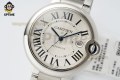 Ballon Bleu De Cartier 42mm V6F White/Roman on SS/SS Bracelet Quartz Ballon Bleu De Cartier 42mm V6F White/Roman on SS/SS Bracelet Quartz