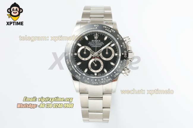 Daytona 116500 40mm 3CF Black/Stick on SS/SS Bracelet SH4130 Daytona 116500 40mm 3CF Black/Stick on SS/SS Bracelet SH4130