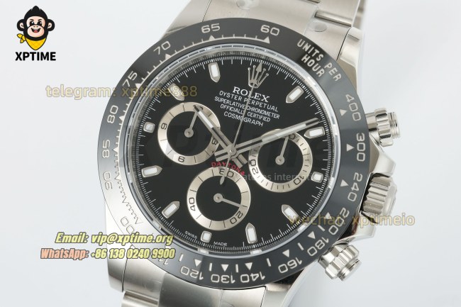 Daytona 116500 40mm 3CF Black/Stick on SS/SS Bracelet SH4130 Daytona 116500 40mm 3CF Black/Stick on SS/SS Bracelet SH4130