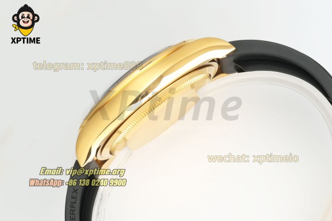 Daytona 126518 40mm VSF Black/Stick on YG/RU Strap DD4131 Super Clone (Weighted) Daytona 126518 40mm VSF Black/Stick on YG/RU Strap DD4131 Super Clone (Weighted)