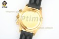 Daytona 126518 40mm VSF Black/Stick on YG/RU Strap DD4131 Super Clone (Weighted) Daytona 126518 40mm VSF Black/Stick on YG/RU Strap DD4131 Super Clone (Weighted)