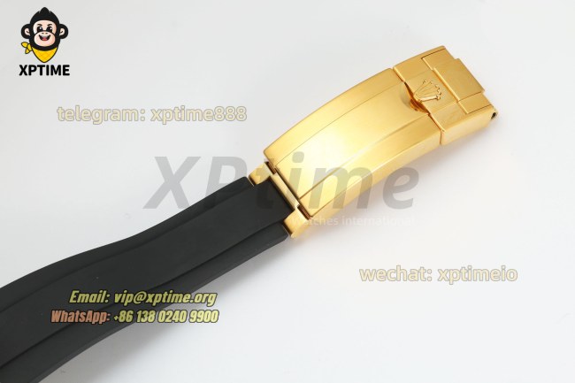 Daytona 126518 40mm VSF White/Stick on YG/RU Strap DD4131 Super Clone (Weighted) Daytona 126518 40mm VSF White/Stick on YG/RU Strap DD4131 Super Clone (Weighted)