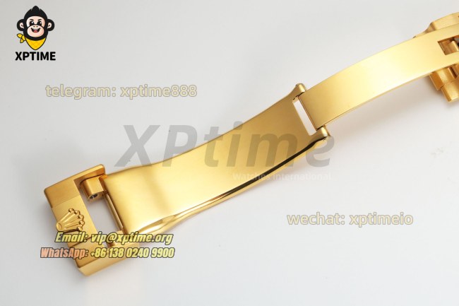 Daytona 126518 40mm VSF White/Stick on YG/RU Strap DD4131 Super Clone (Weighted) Daytona 126518 40mm VSF White/Stick on YG/RU Strap DD4131 Super Clone (Weighted)
