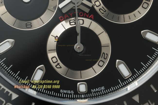 Daytona 116500 40mm 3CF Black/Stick on SS/SS Bracelet SH4130 Daytona 116500 40mm 3CF Black/Stick on SS/SS Bracelet SH4130
