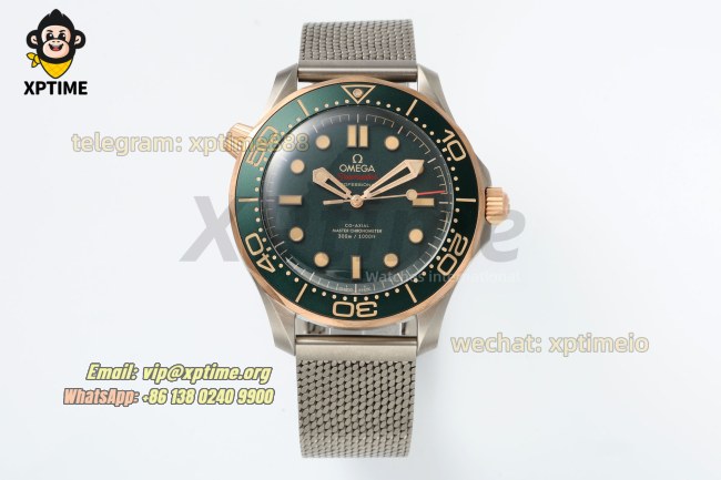Seamaster 300m 2024 42mm VSF Green/Dot on TI/TI Bracelet A8806 Seamaster 300m 2024 42mm VSF Green/Dot on TI/TI Bracelet A8806