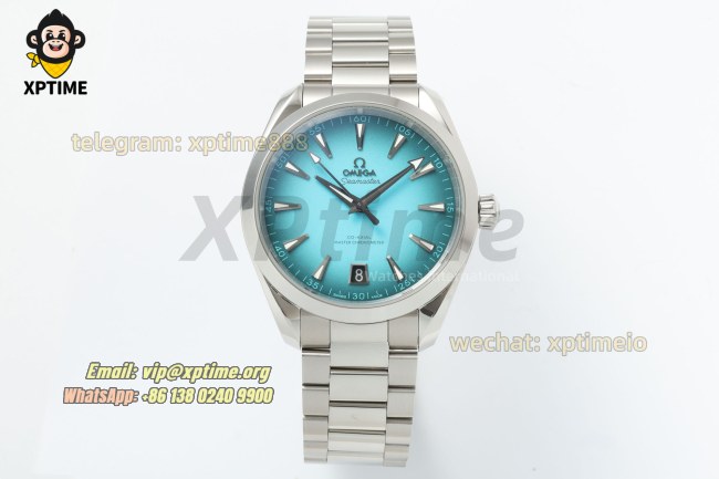 Aqua Terra 150M 41mm VSF Turquoise Blue/Stick on SS/SS Bracelet A8900 Aqua Terra 150M 41mm VSF Turquoise Blue/Stick on SS/SS Bracelet A8900
