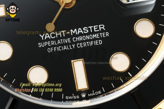 Yacht-Master 226658 42mm VSF Black/Dot on YG/RU VS3235 Super Clone (Weighted) Yacht-Master 226658 42mm VSF Black/Dot on YG/RU VS3235 Super Clone (Weighted)