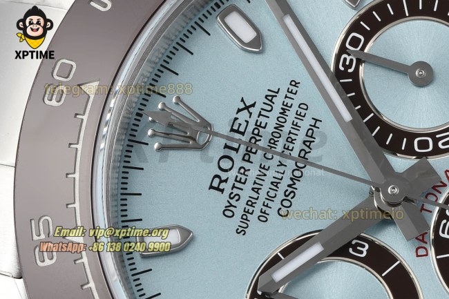 Daytona 116506 40mm VSF Ice Blue/Stick on SS/SS Bracelet DD4130 Super Clone Daytona 116506 40mm VSF Ice Blue/Stick on SS/SS Bracelet DD4130 Super Clone